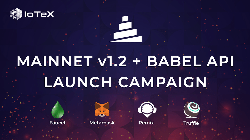Mainnet v1.2 & Babel API Launch Campaign - Community - IoTeX | where AI ...